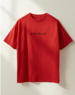 Plain-Red-Oversize-T-Shirt-For-Unisex-In-Ehimay