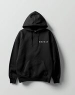 Solid Women Oversized T-Shirt - Black & White