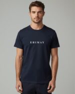 Plain Navy Blue Oversized-Unisex-T-Shirt
