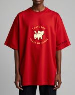 Stay Away Ehimay Oversized Unisex T-Shirt - Image 5